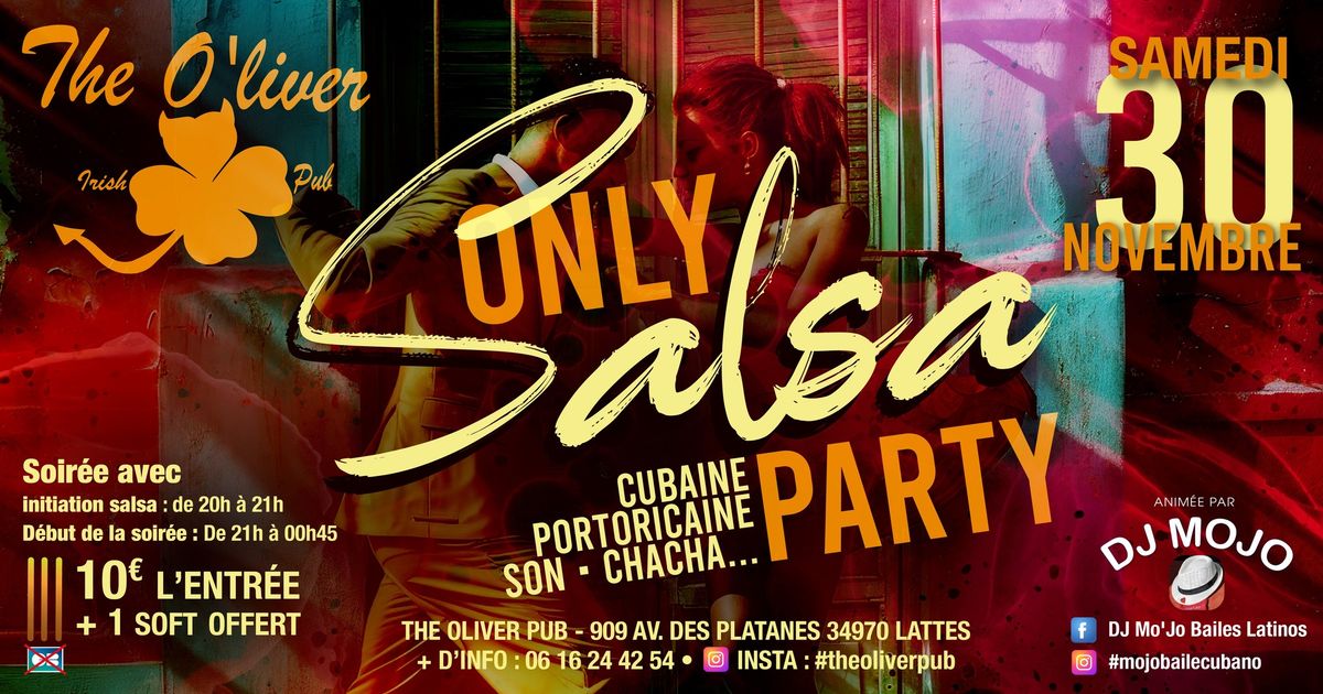 Soir\u00e9e Latina Party  100% Salsas