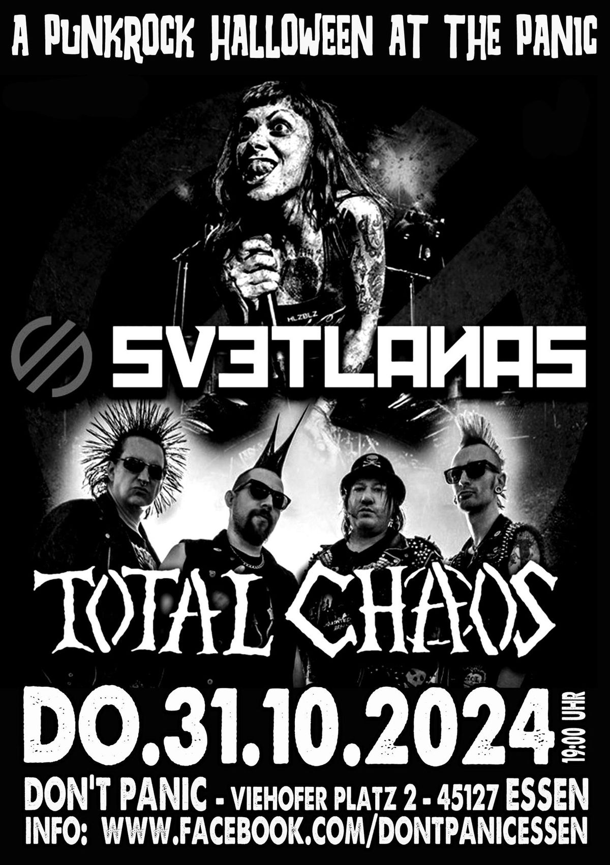 Svetlanas + Total Chaos (Punkrock Halloween Show)