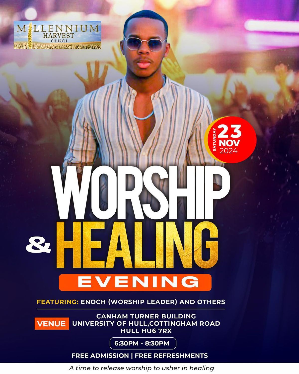 Worship and Healing Evening