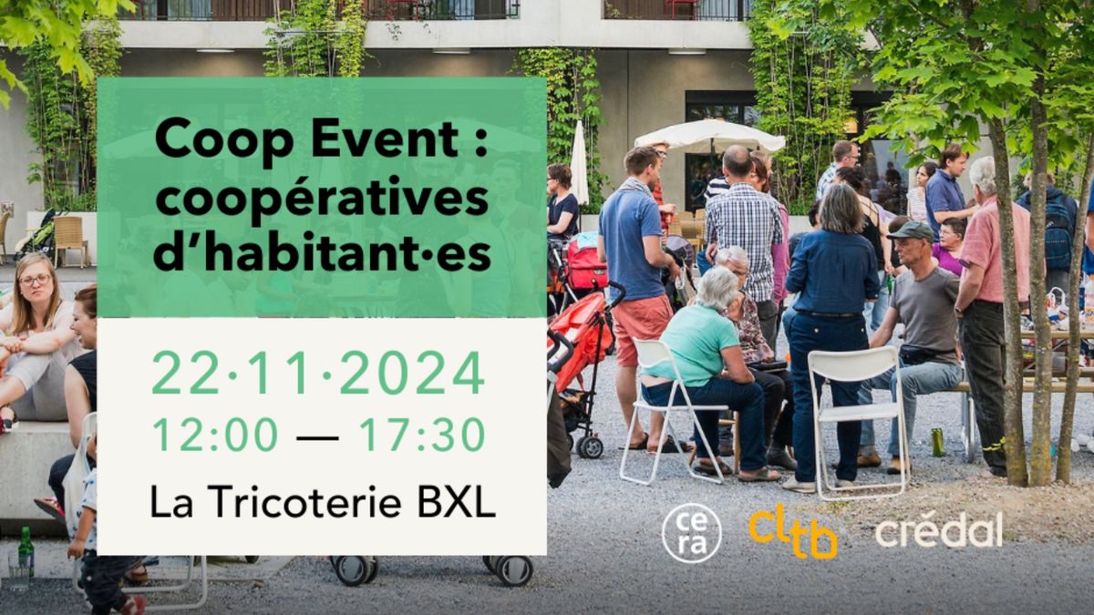 Coop Event sur les coop\u00e9ratives d\u2019habitant\u00b7es