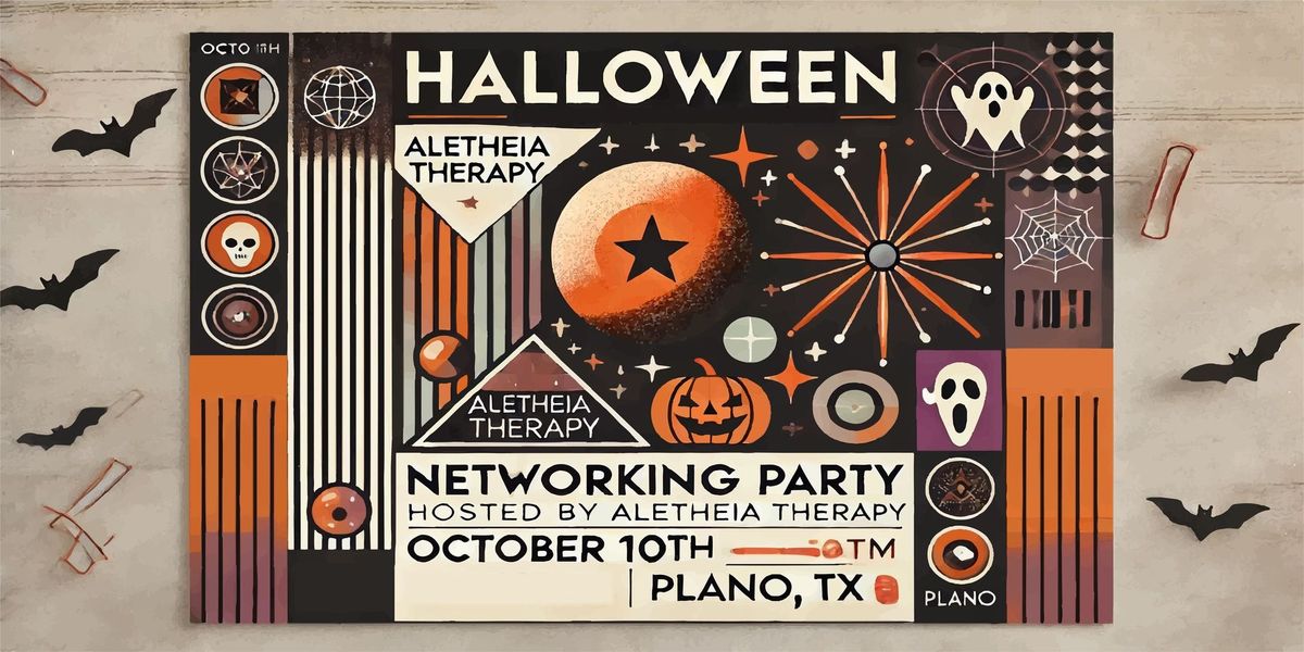 Aletheia Therapy Halloween Networking House Party