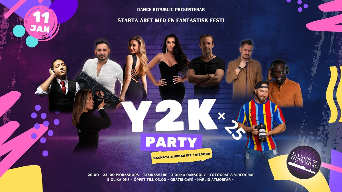 Dance Republic Y2K Party! L\u00f6rdag 11 Januari