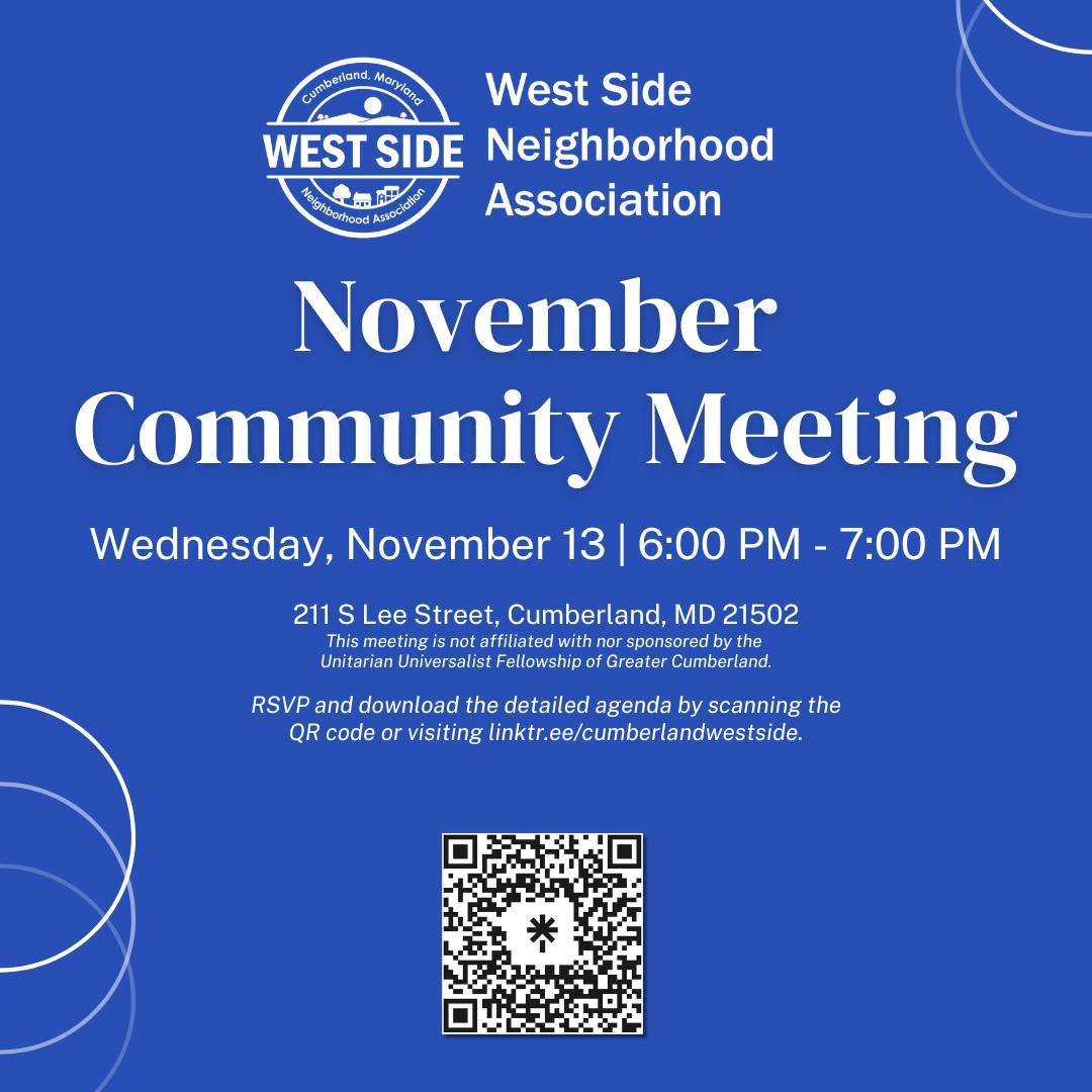 November Community Meeting