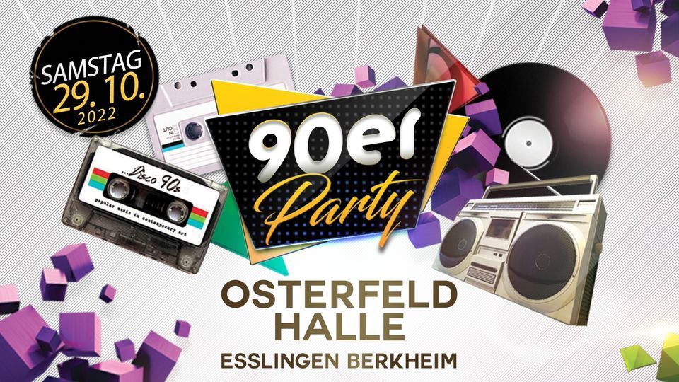 90er Party XXL \u2022 Esslingen