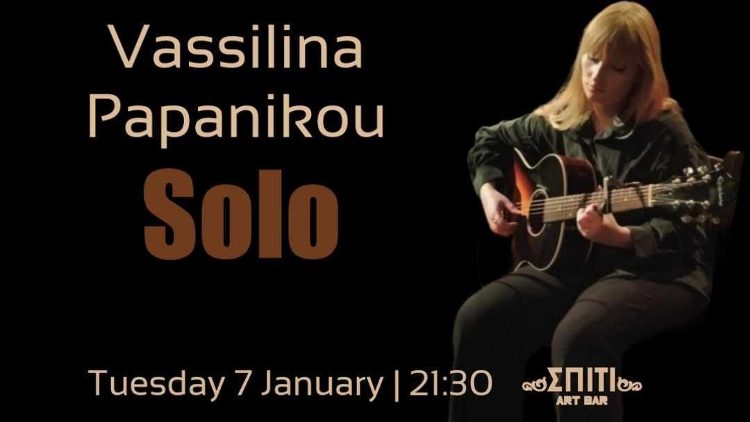 Vasilina Papanikou  live at Spiti Art Bar 