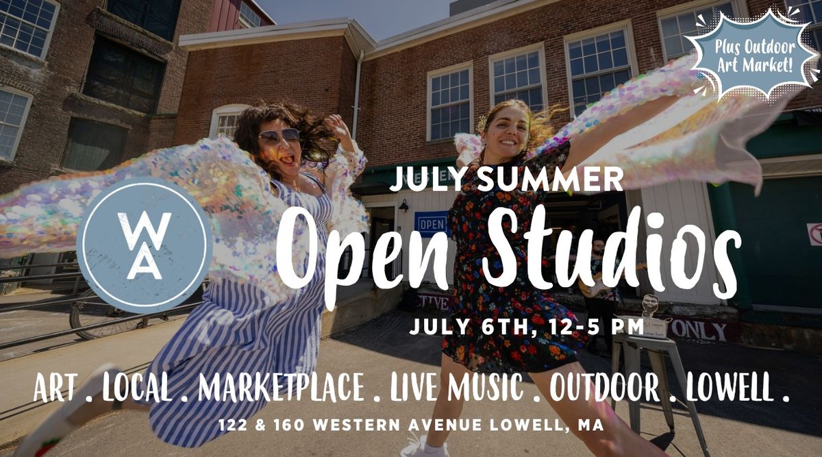 July Summer Open Art Studios & Outdoor Market
