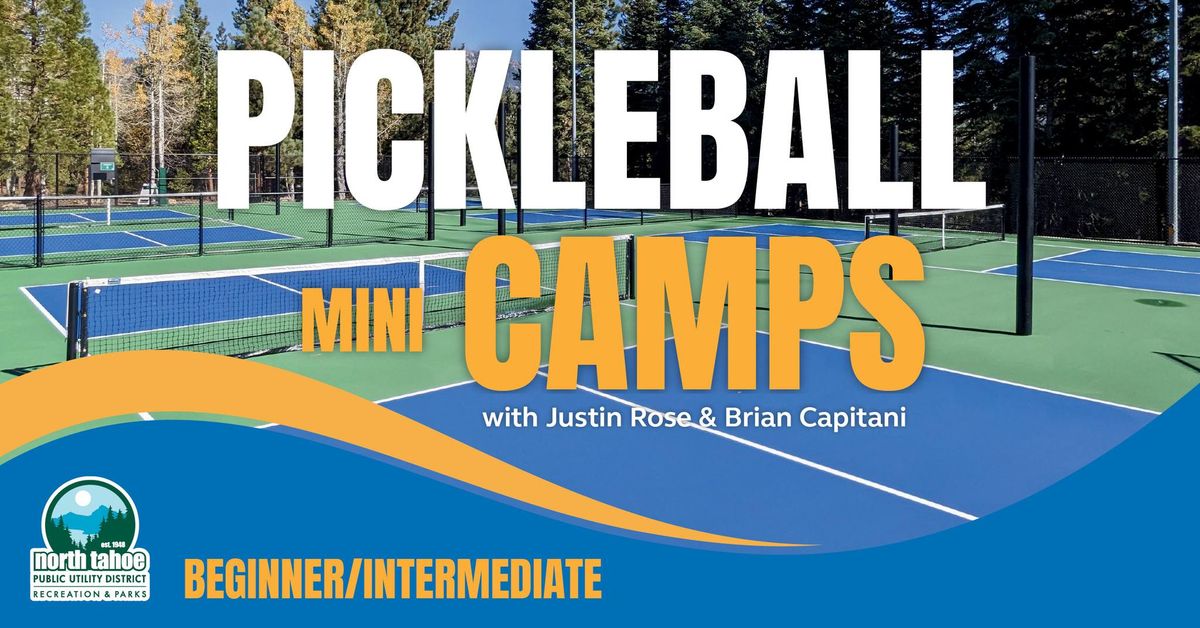 Pickleball Mini Camps- Beginner\/Intermediate 