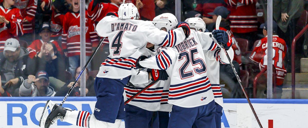 Oshawa Generals at Kitchener Rangers