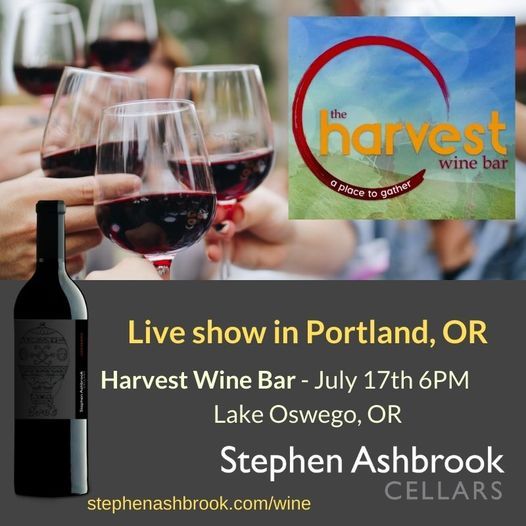 Stephen Ashbrook - Live Show at Harvest Wine Bar