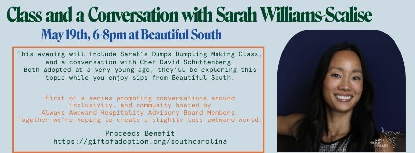 Dumpling Making Class and a Conversation with Sarah Williams-Scalise