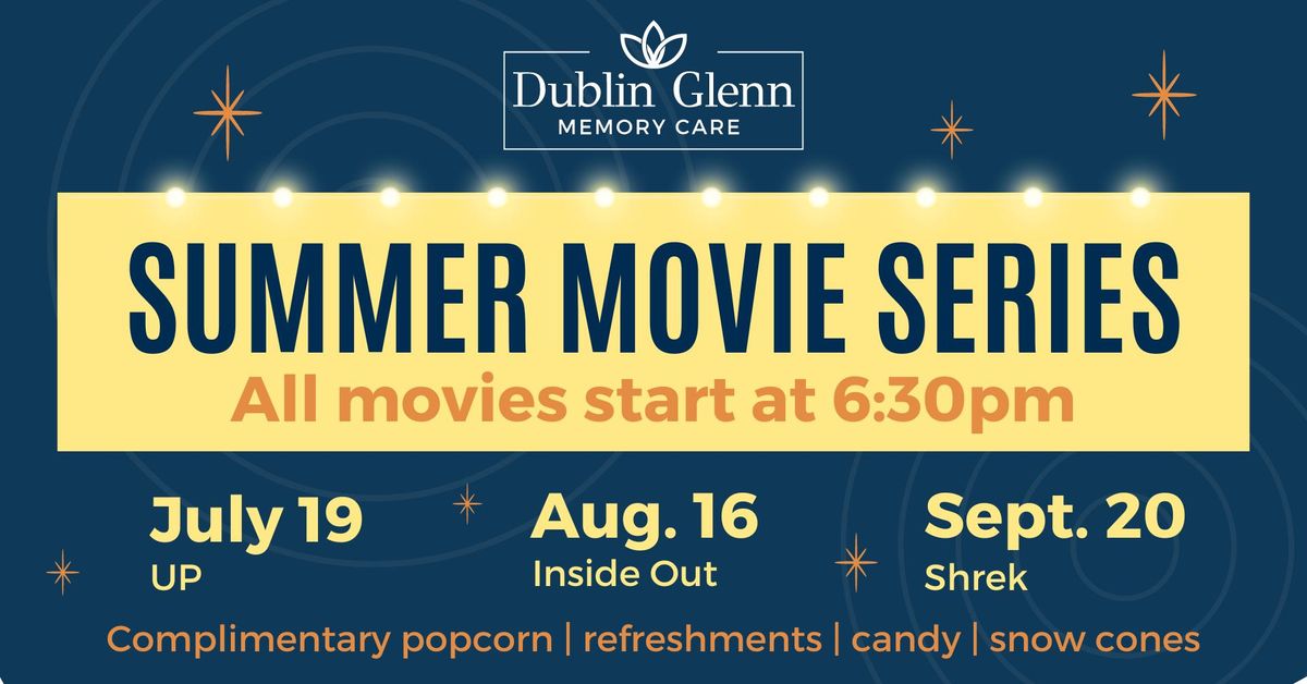 Dublin Glenn Summer Movie Series