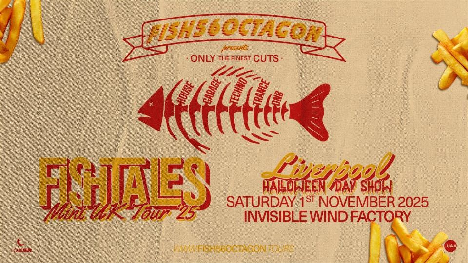 FISH TALES Mini UK Tour '25 - INVISIBLE WIND FACTORY LIVERPOOL