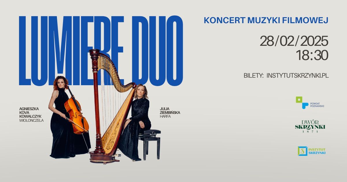 Lumiere Duo - Koncert muzyki filmowej