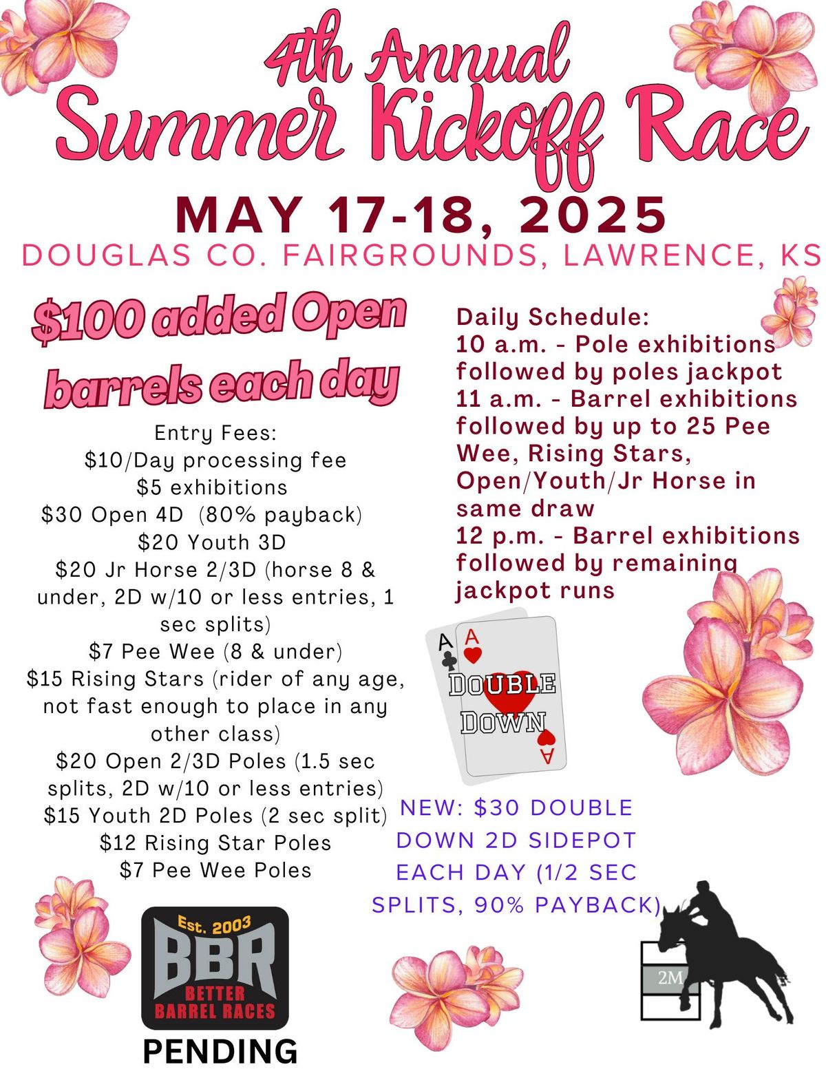 4th Annual 2M Summer Kickoff Barrel Race