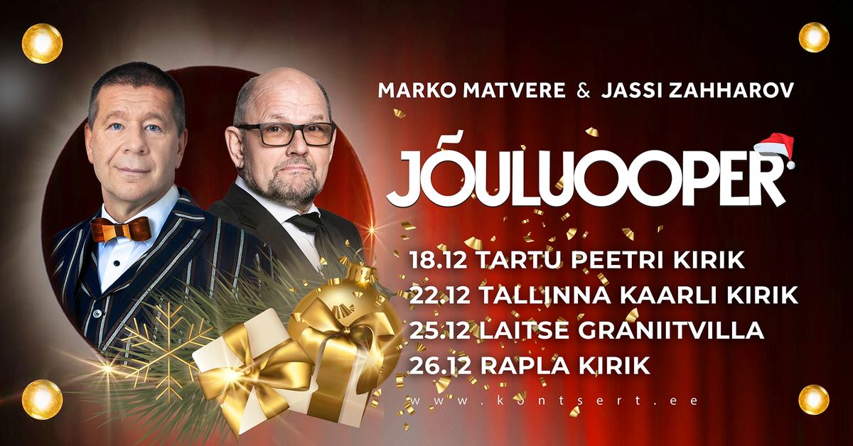 Tallinn | Marko Matvere ja Jassi Zahharov