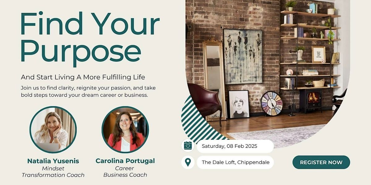 Career Change Workshop: Figure Out What You\u2019re Meant to Do & Make the Leap