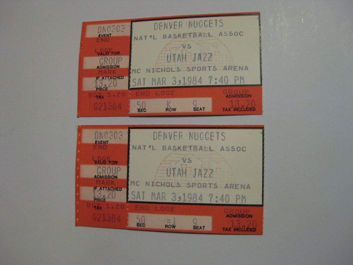 Denver Nuggets at Utah Jazz at Delta Center