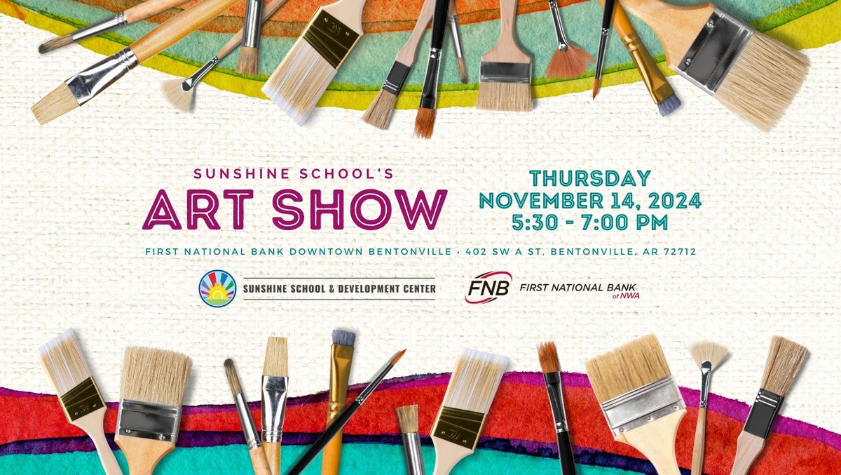 Sunshine School's Art Show 2024