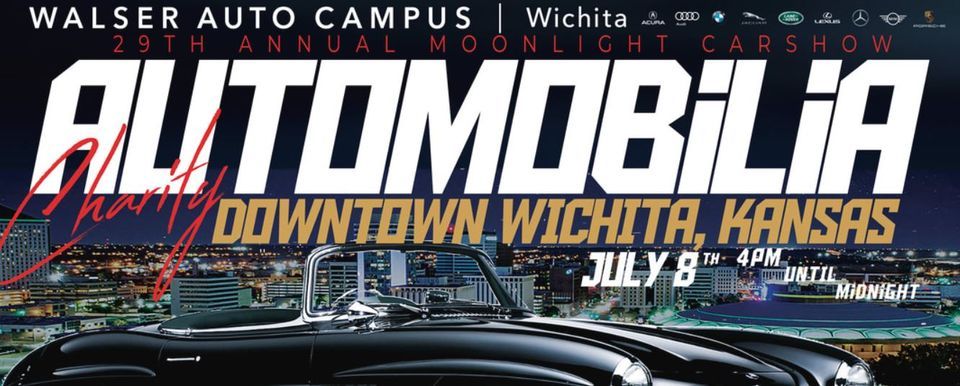 Kansas Automobilia Moonlight Charity Car Show and Model Car Contest