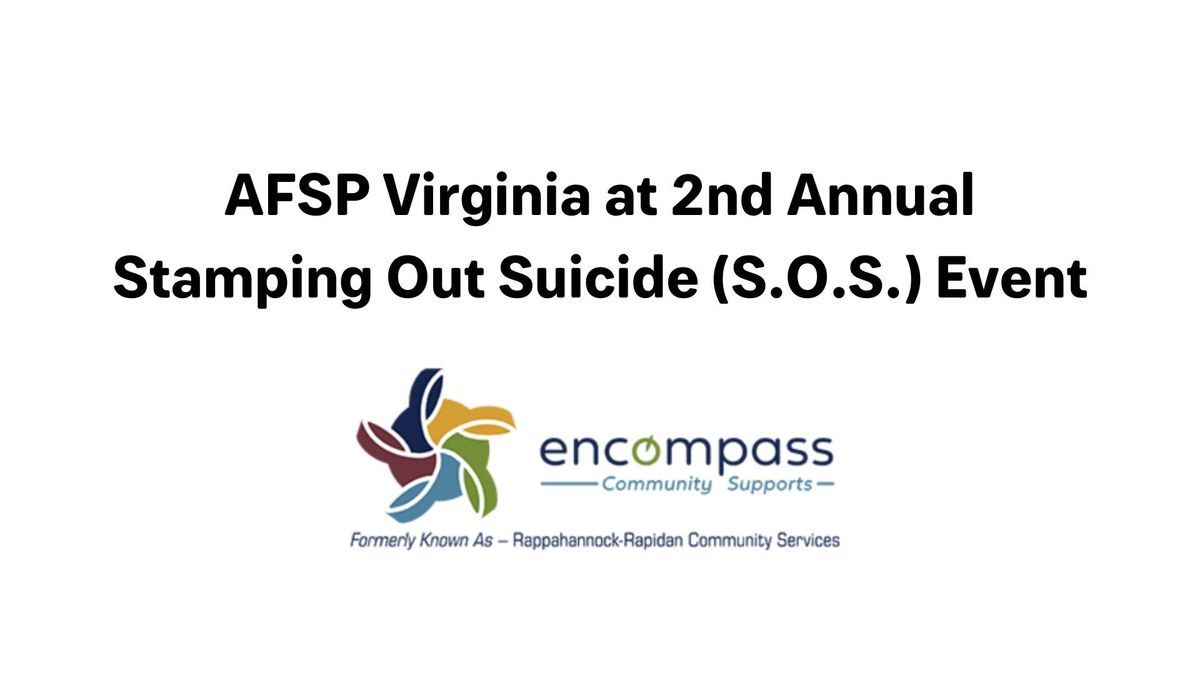 AFSP Virginia at 2nd Annual Stamping Out Suicide Event (Warrenton)