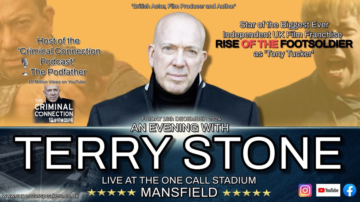 An Evening with Terry Stone - 13th December 2024