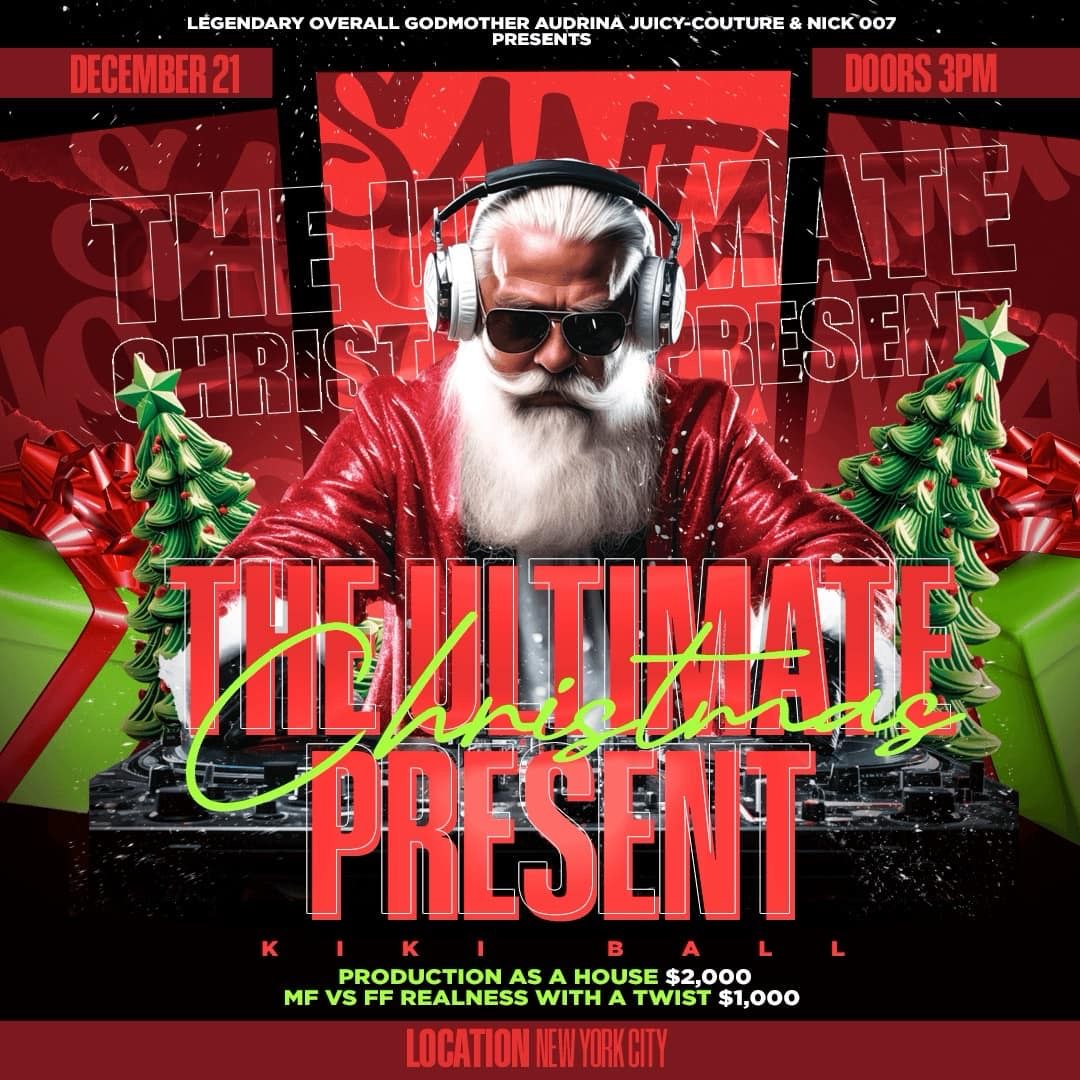 OA Godmother Audrina Juicy & NYC Father Nick Versace present: The Ultimate Christmas Present Ball \ud83c\udf81