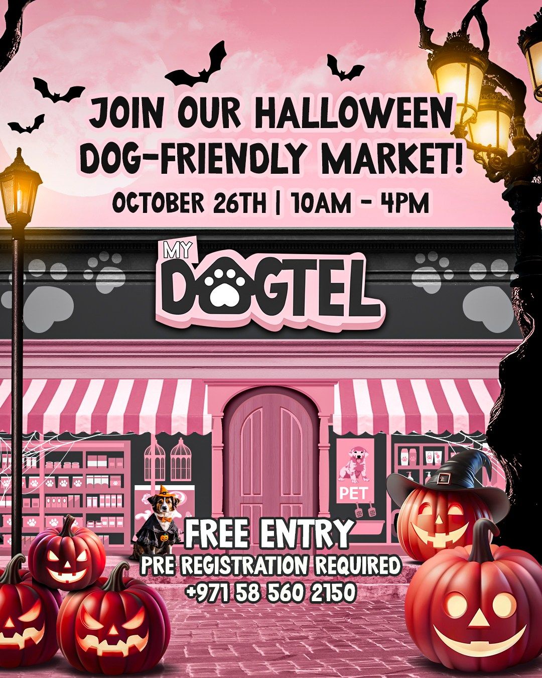 Halloween Dog Friendly Market