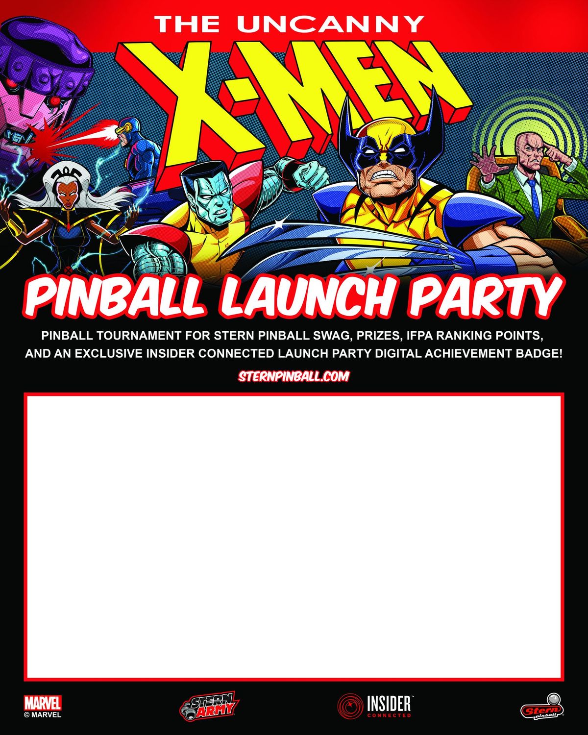 Uncanny X-Men Pinball Launch Party @ Streetsville Bowl