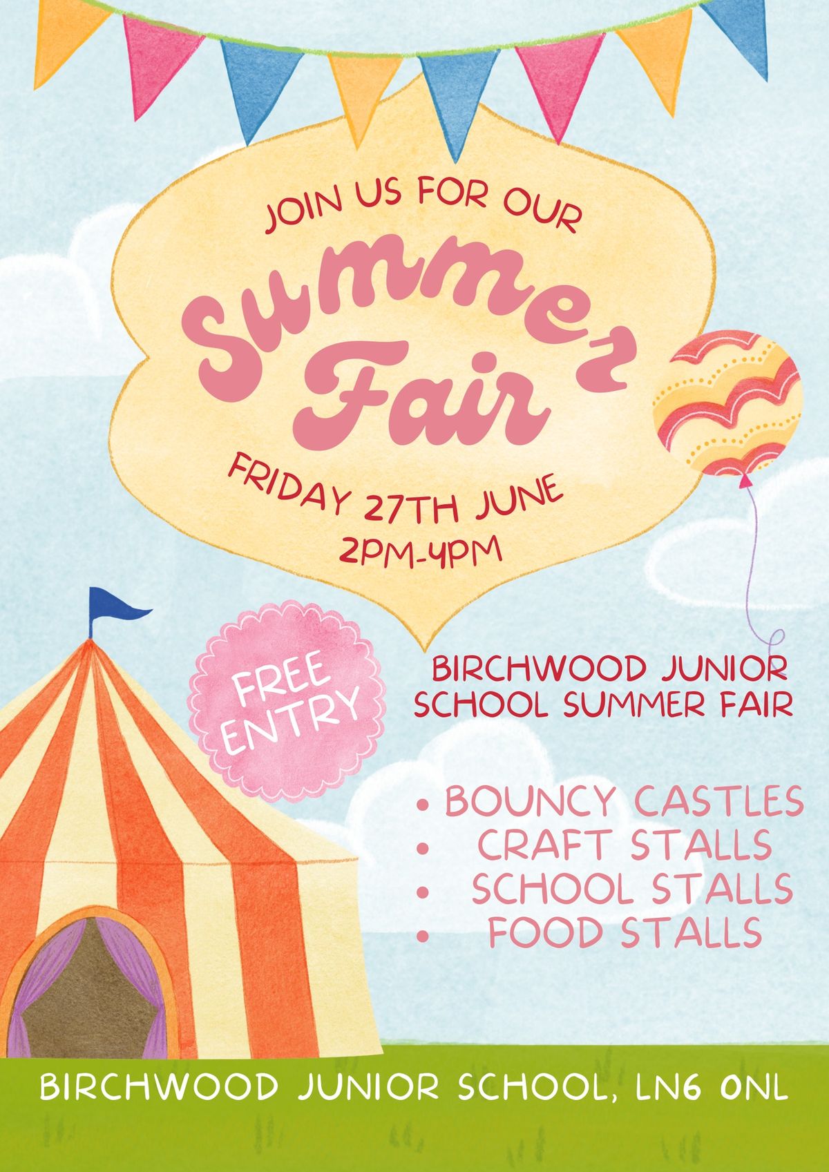 Birchwood Juniors Summer Fair 