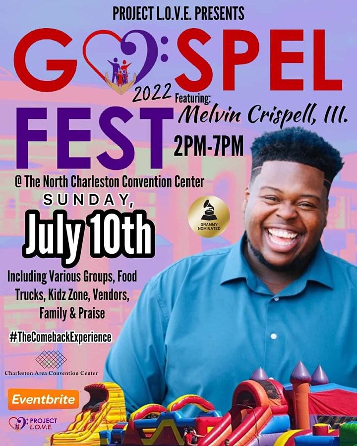 Gospel Fest 2022, Charleston Area Convention Center, North Charleston