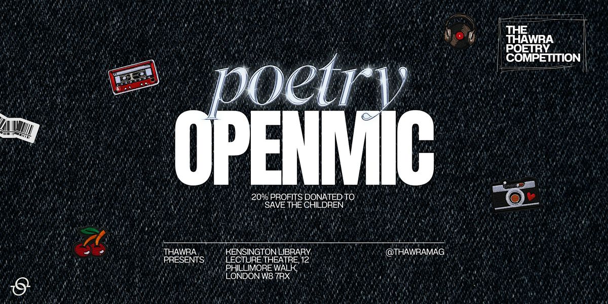 Thawra Charity Open Mic Night