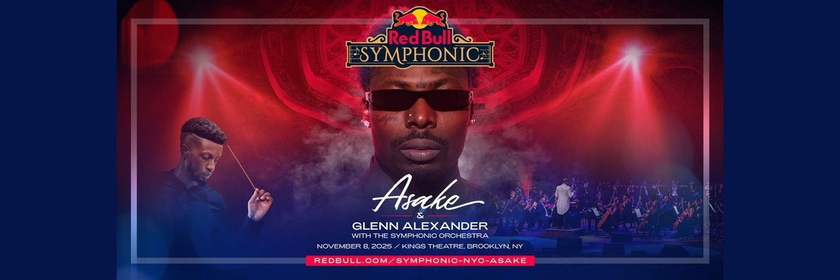 Parking Red Bull Symphonic with Asake
