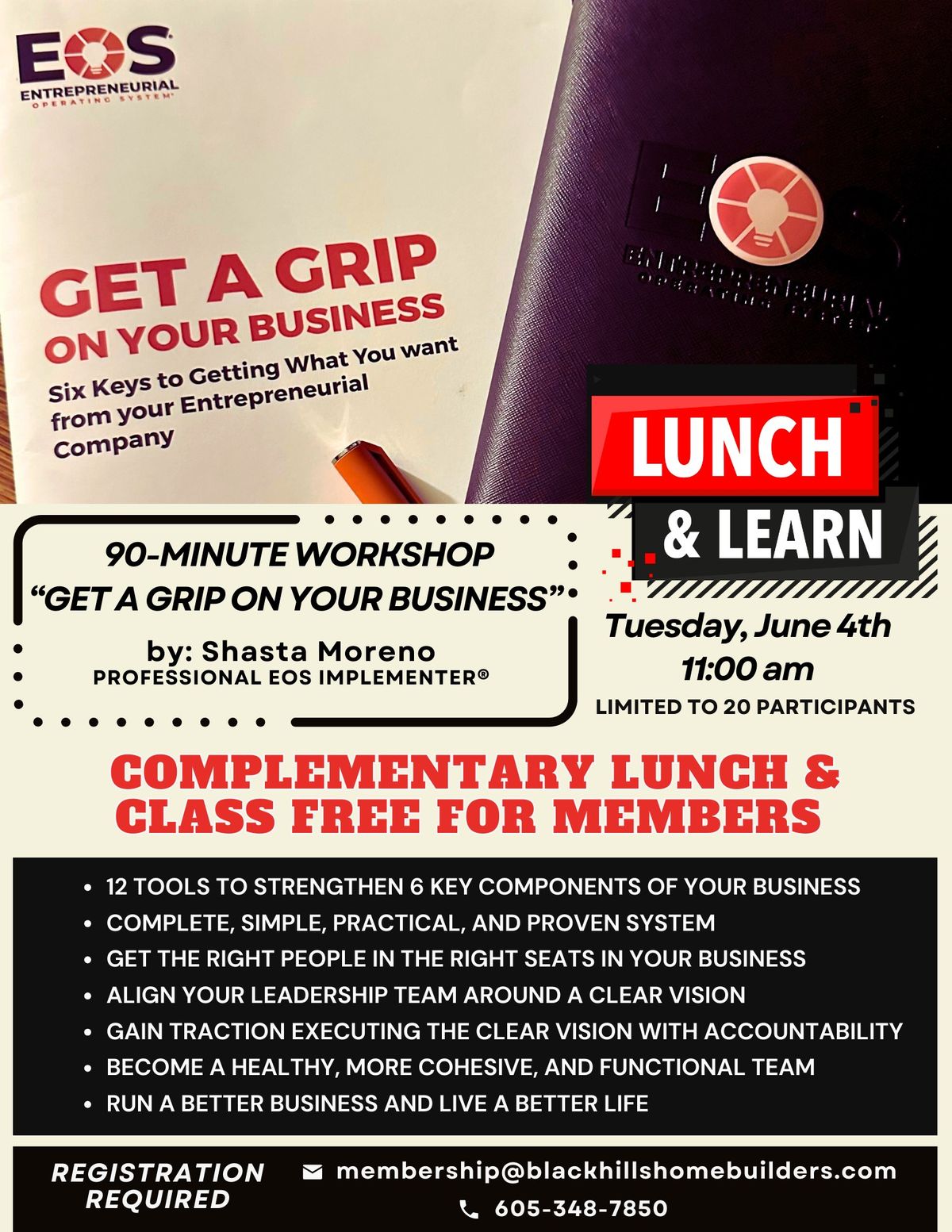 Lunch & Learn: Get a grip on your business