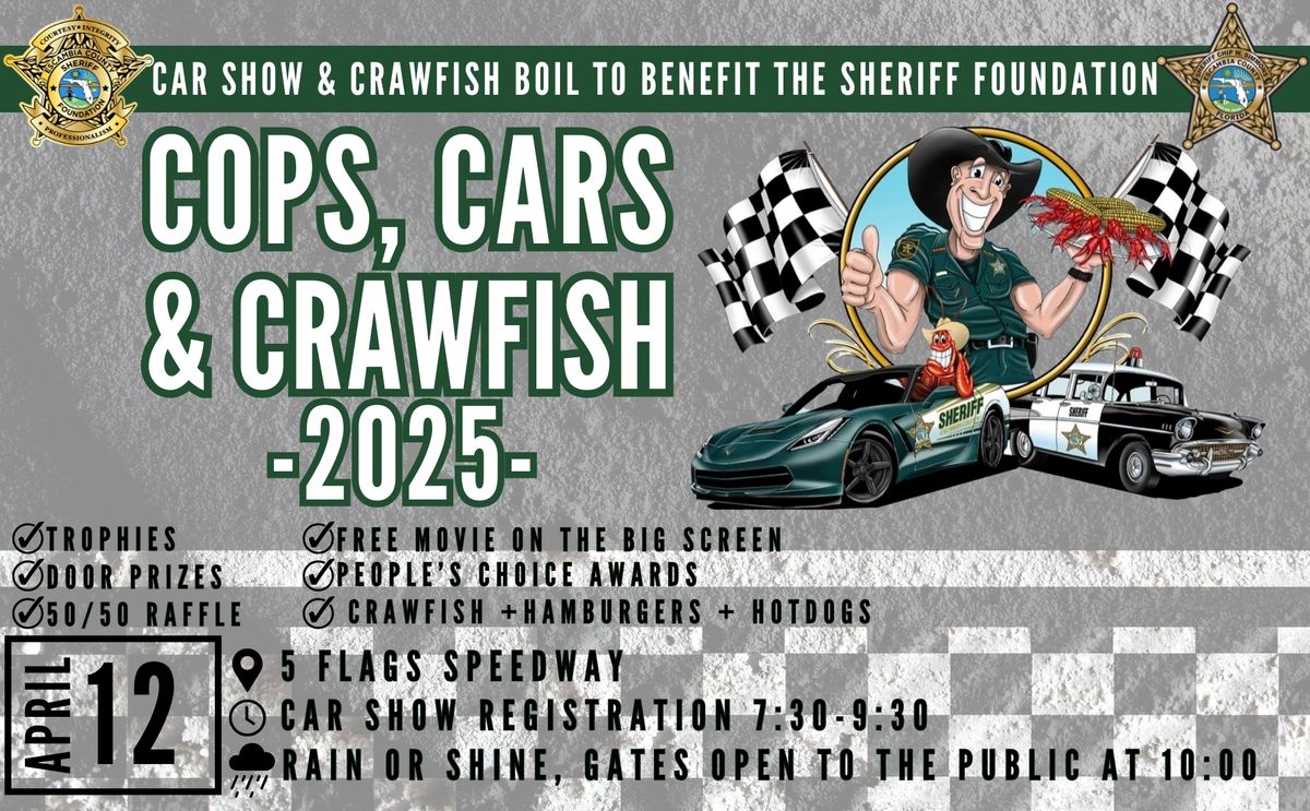 Cops, Cars & Crawfish 2025