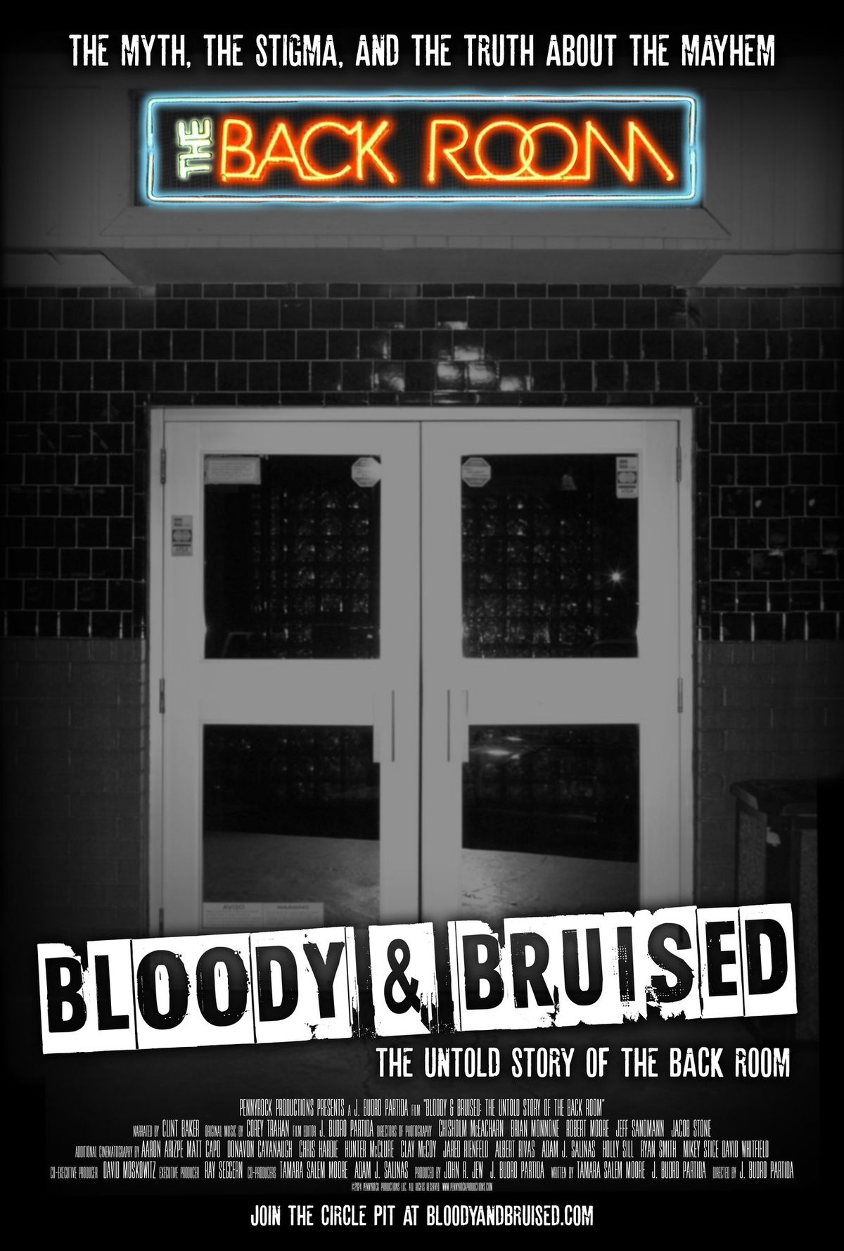 Bloody & Bruised:  The Untold Story of the Back Room - SUNDAY screening