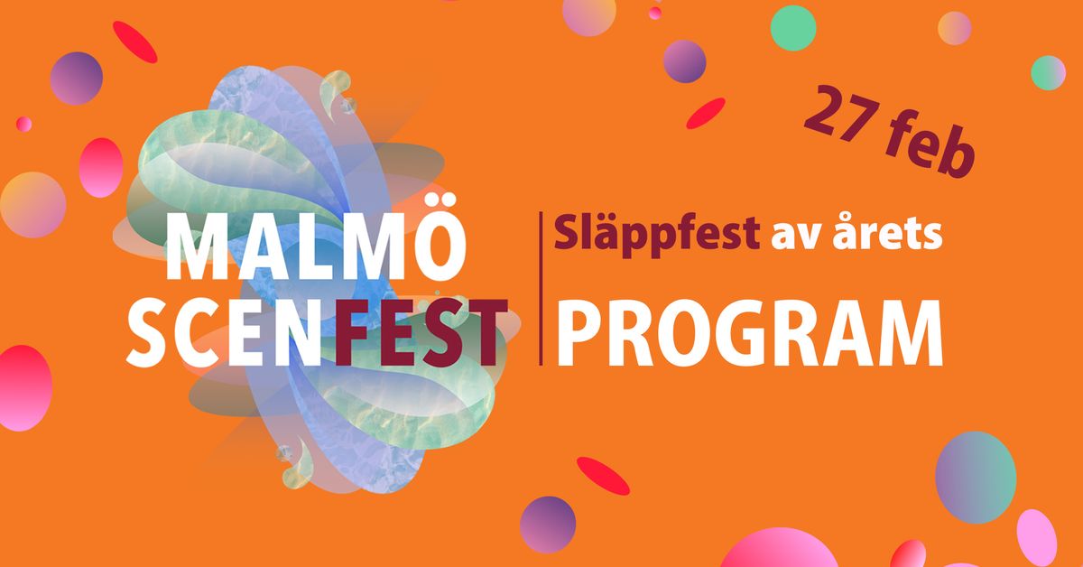 V\u00e4lkommen till Programsl\u00e4ppfest! 