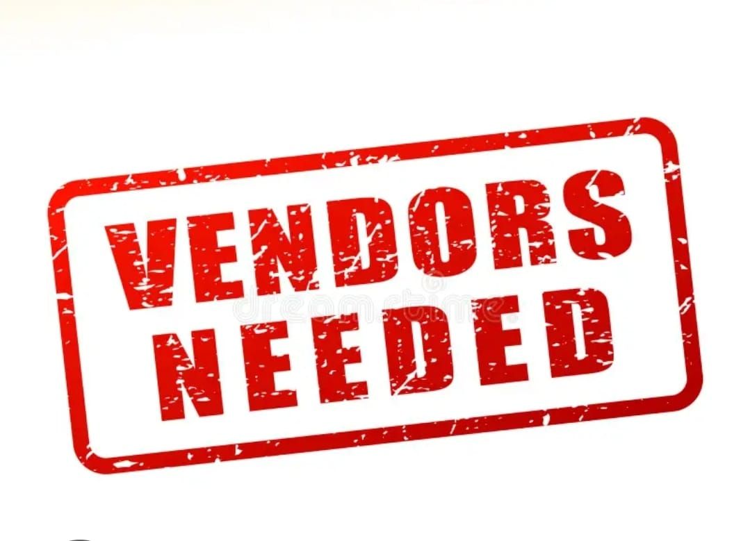 Vendors wanted!