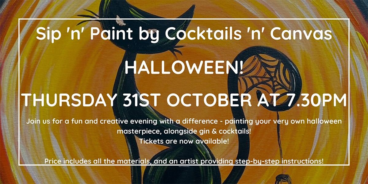 SIP & PAINT @ STOCKPORT GIN - HALLOWEEN SPECIAL!