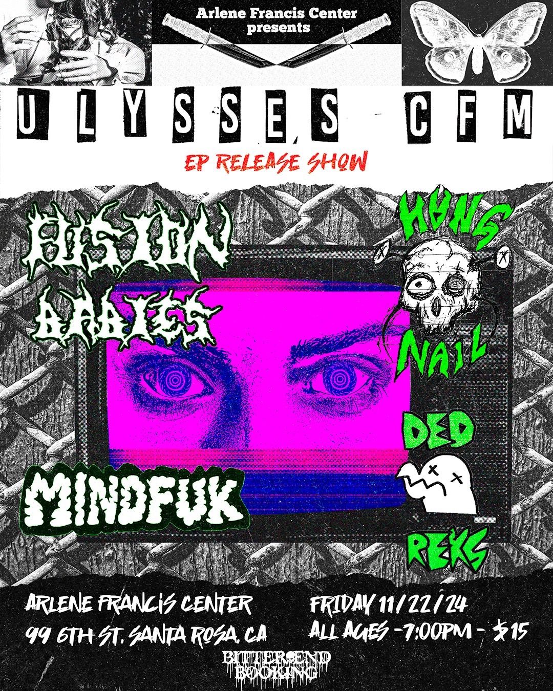 Ulysses CFM \u201cYeah\u201d EP Release Show at Arlene Francis Center