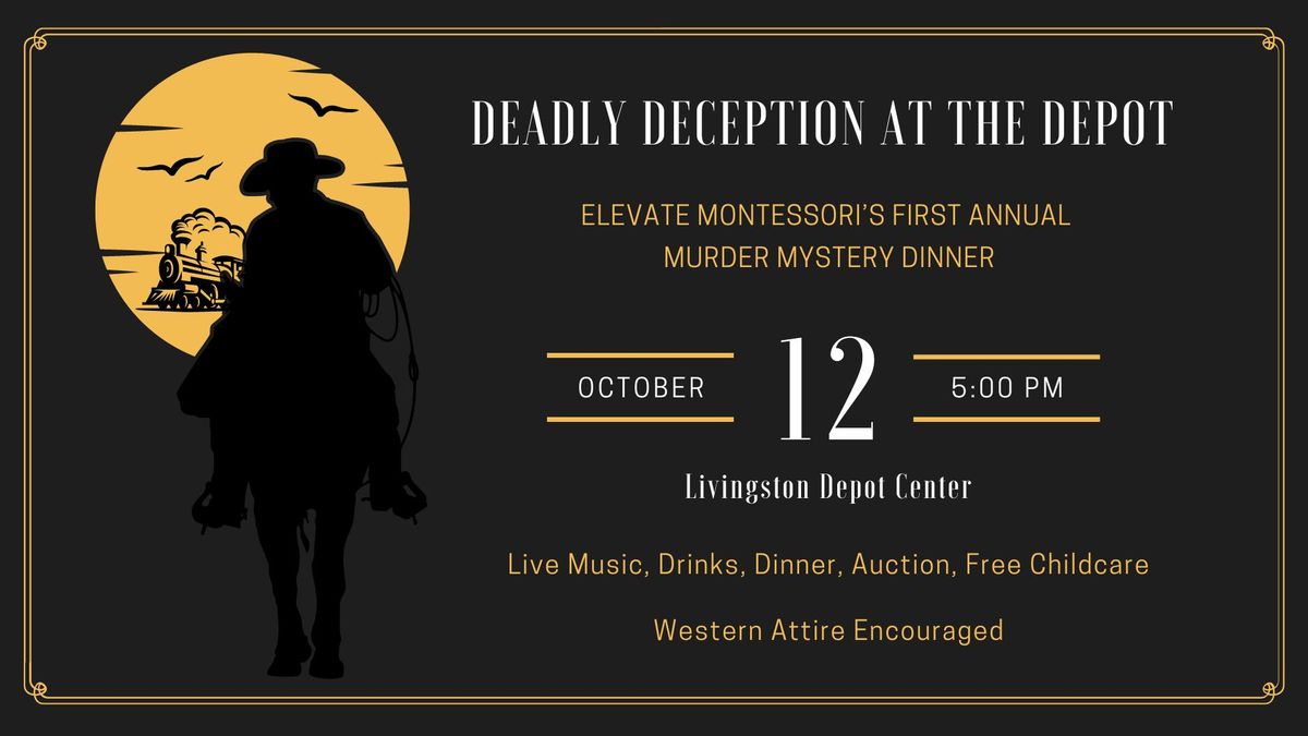 Elevate's Murder Mystery Dinner Fundraiser