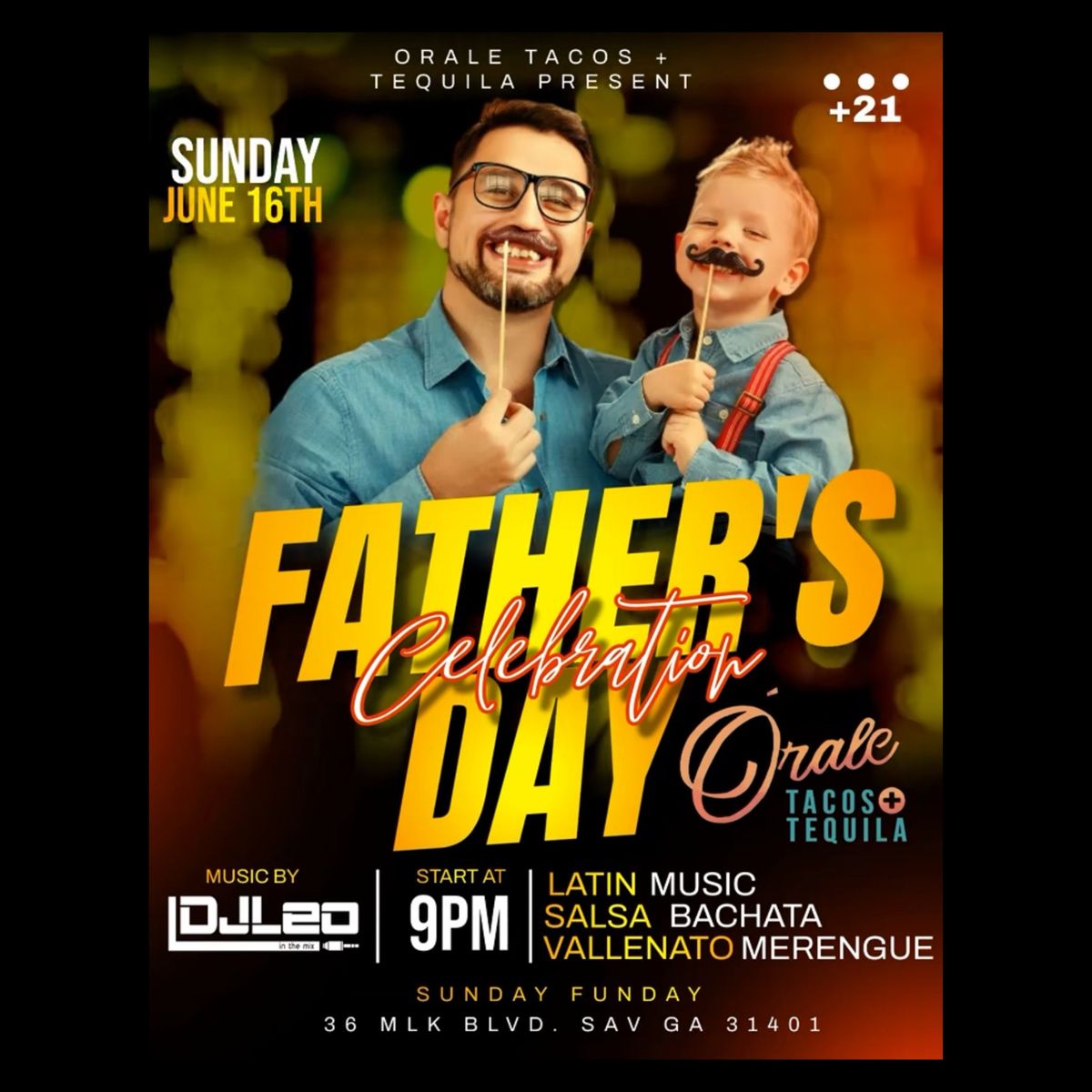Father\u2019s Day Celebration | Latin Night Sunday with DJ LEO 