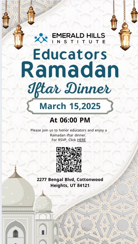 Educators Iftar Dinner