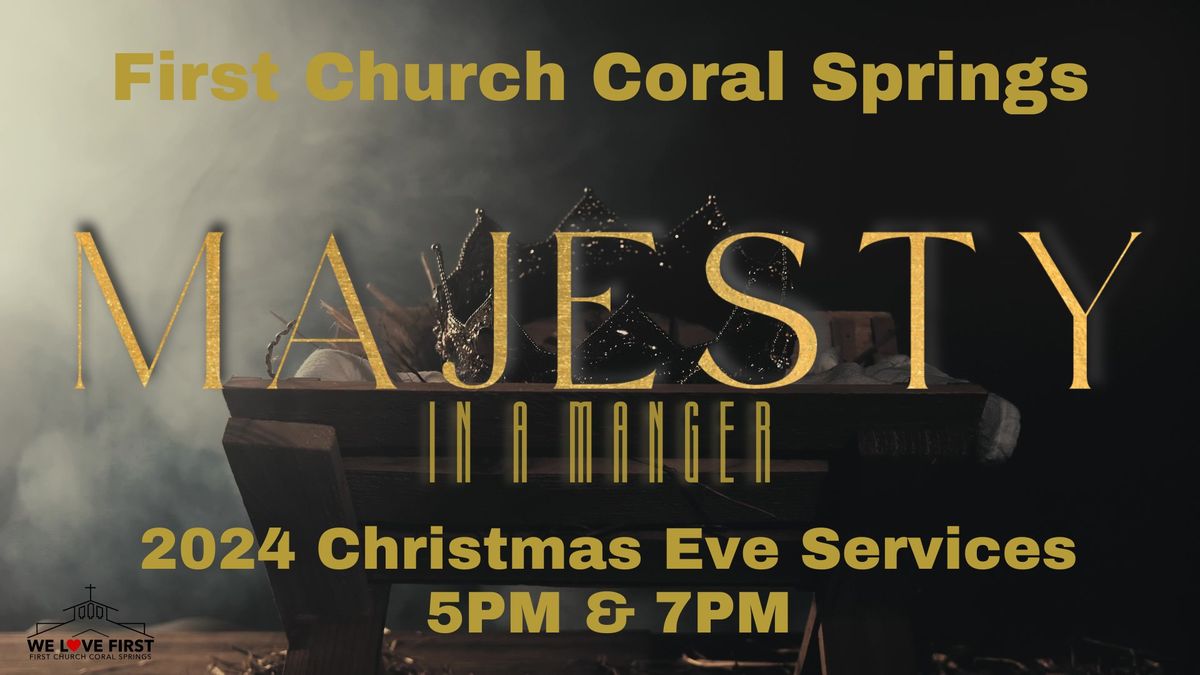 Christmas Eve Services 5pm & 7pm