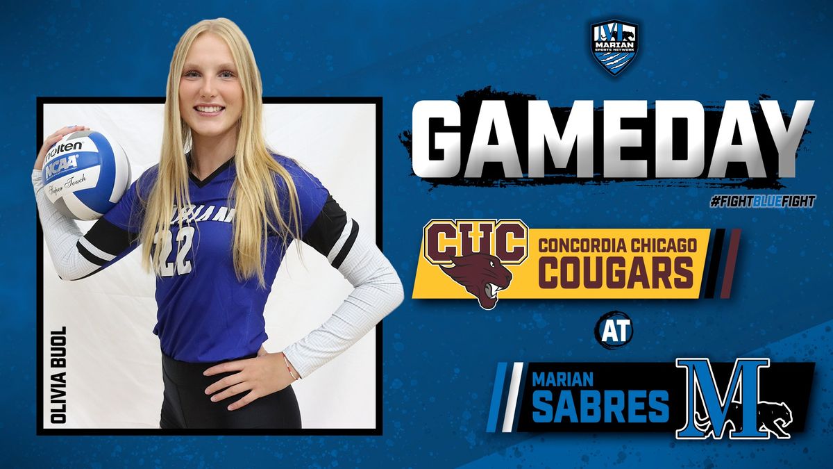 Marian Women's Volleyball vs. Concordia Chicago