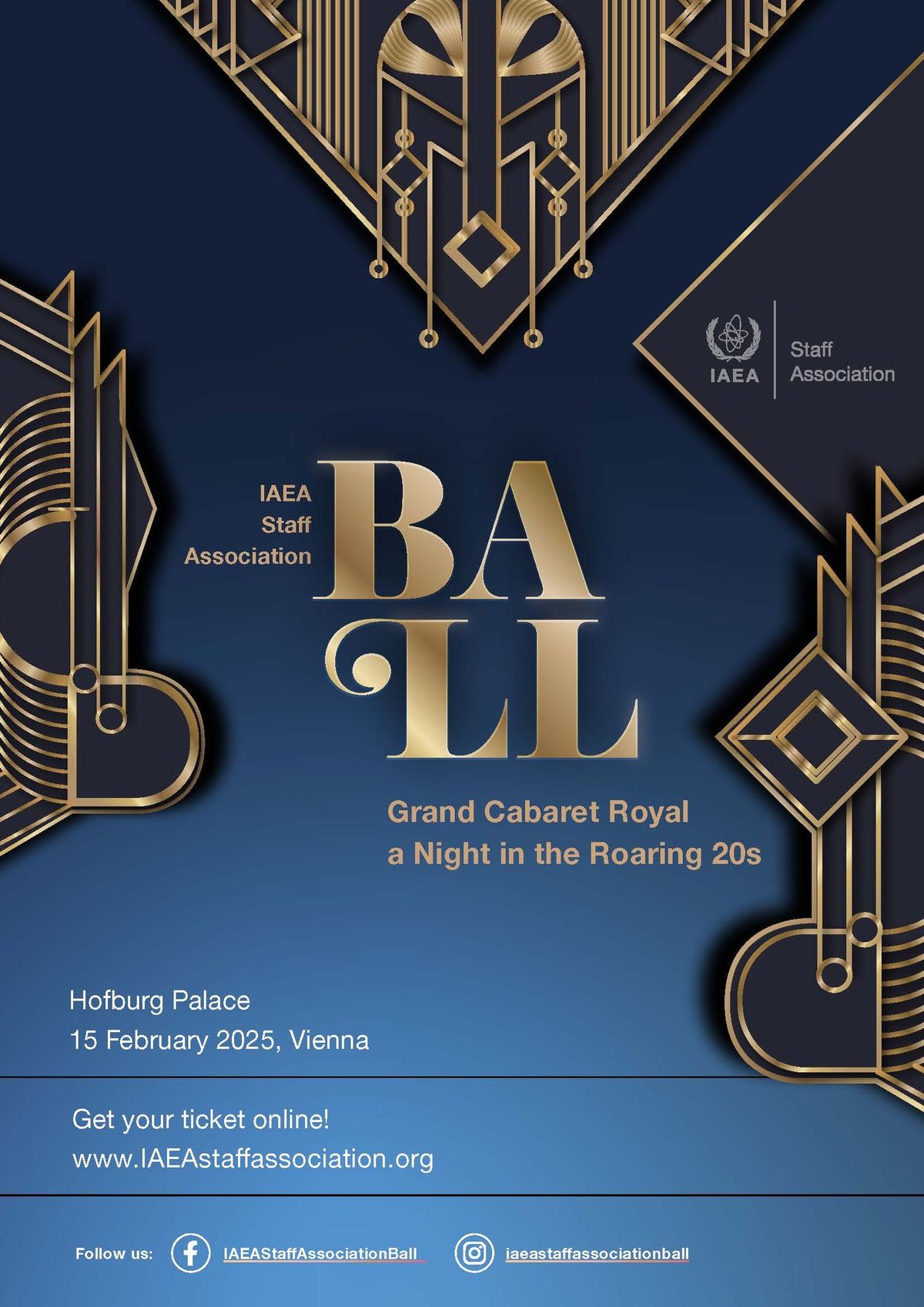 IAEA STAFF ASSOCIATION BALL 2025 - GRAND CABARET ROYAL