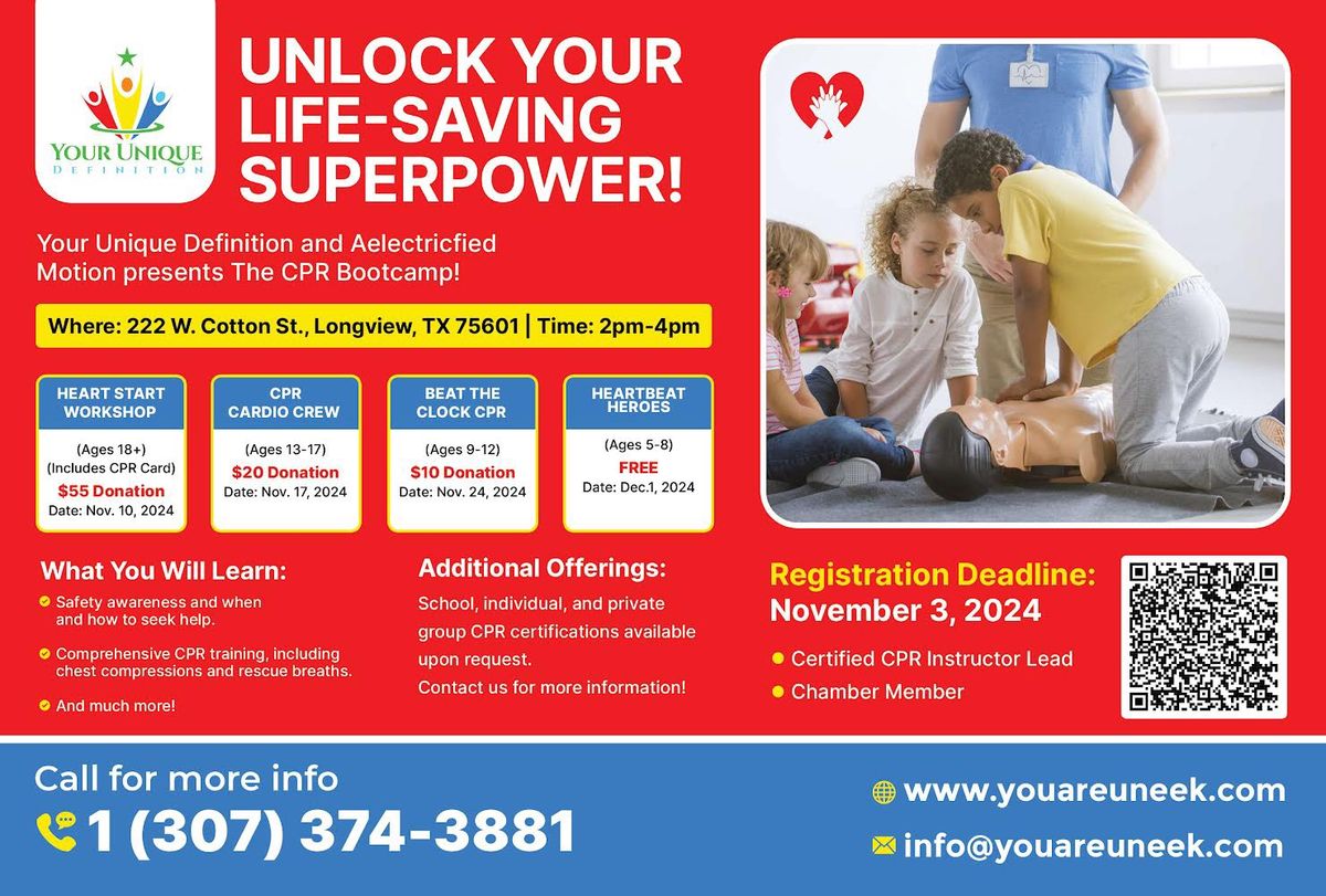 Superhero CPR Bootcamp for All Ages!