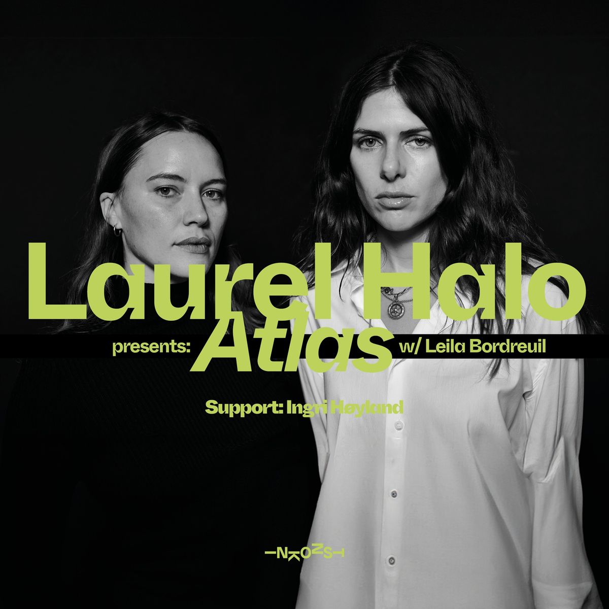 Laurel Halo presents Atlas w\/ Leila Bordreuil + Ingri H\u00f8yland (NO)| INKONST