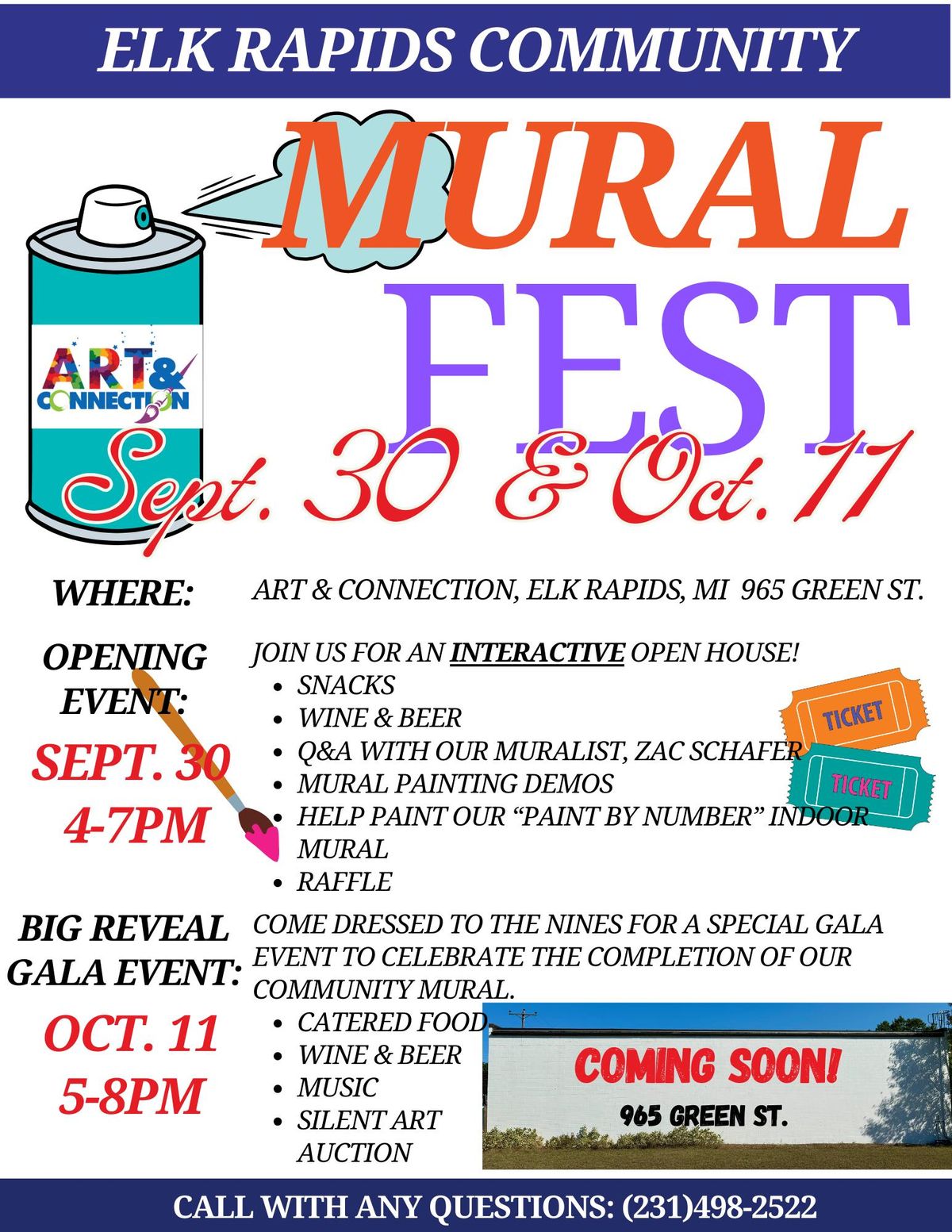 MURAL FEST: INTERACTIVE OPEN HOUSE