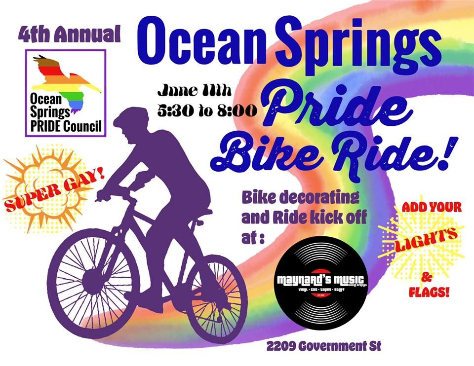 Pride Bike Ride, 2209 Government St, Ocean Springs, MS 39564-3957 ...