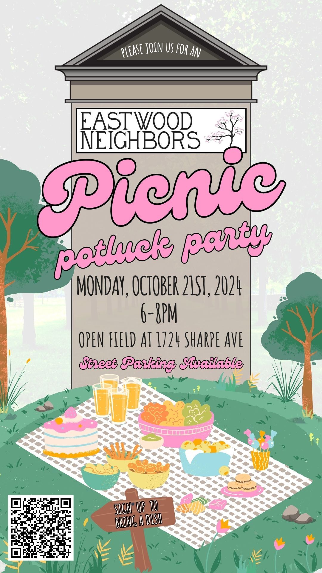 Eastwood Neighbors Picnic Potluck Party